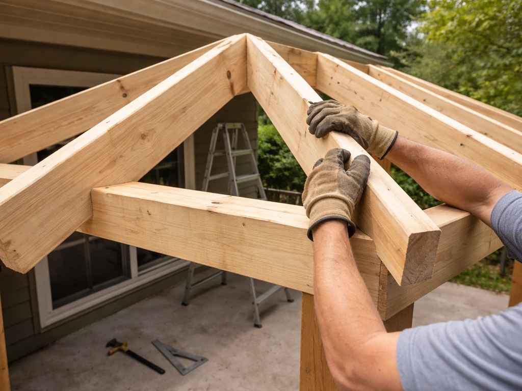How to Build a Gable Roof Over a Patio: Step-by-Step Guide