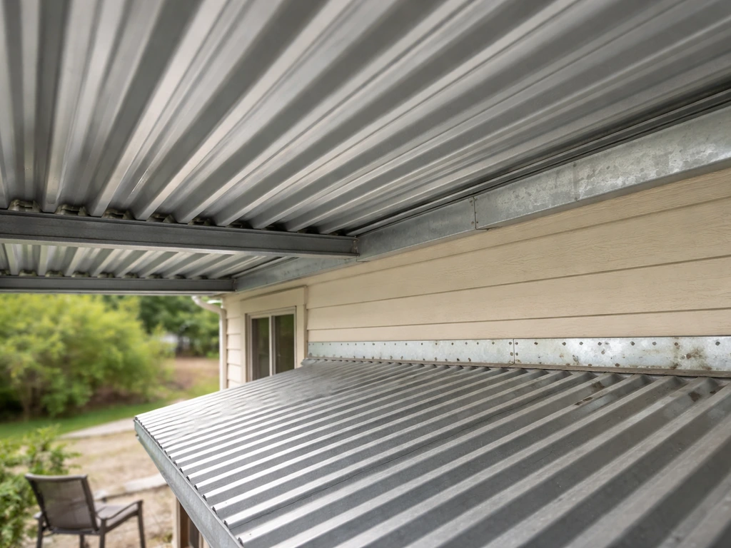 How to Install a Corrugated Metal Roof Over a Patio