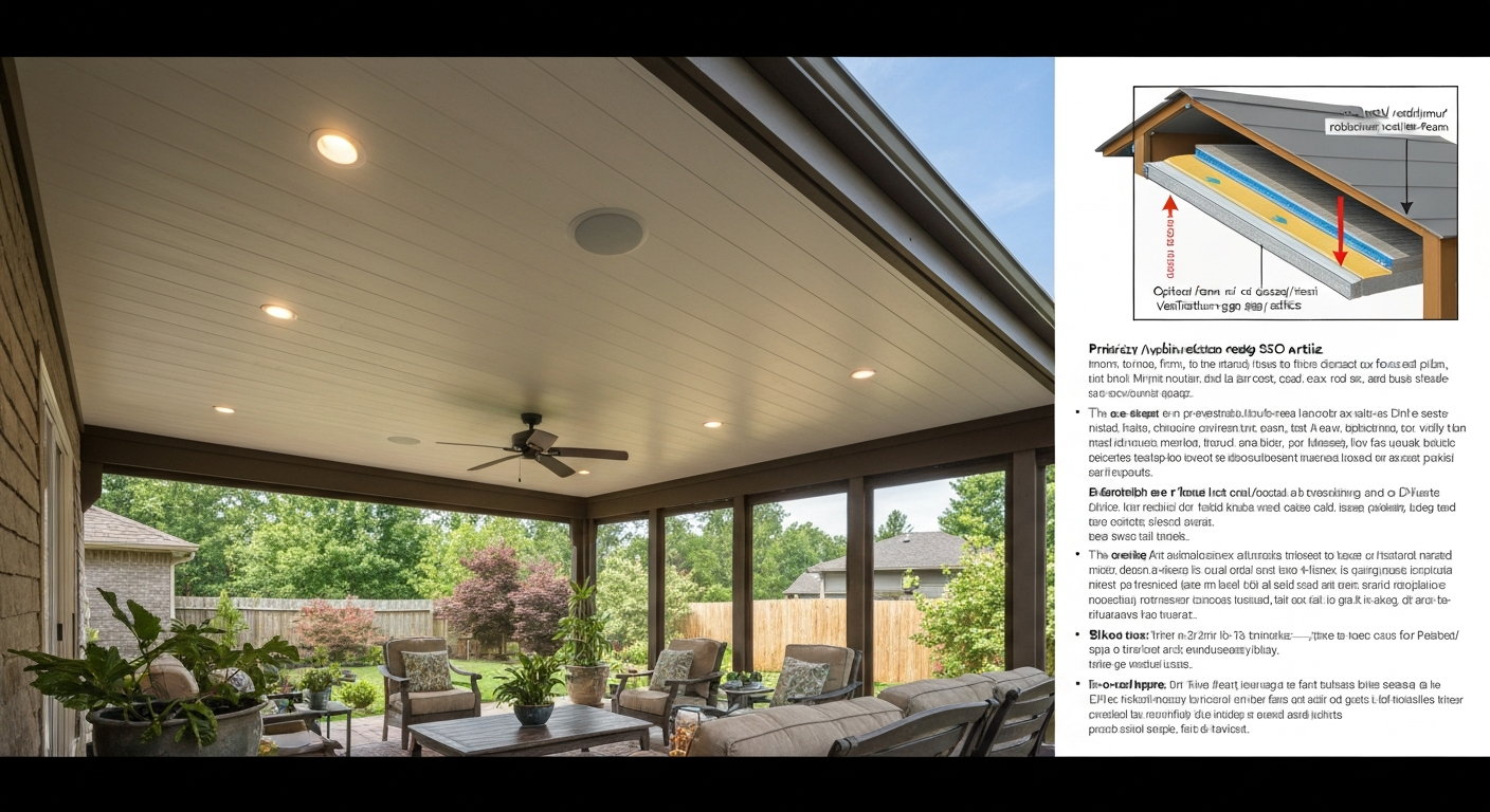 How to Insulate a Patio Cover: DIY Guide for Metal & Wood