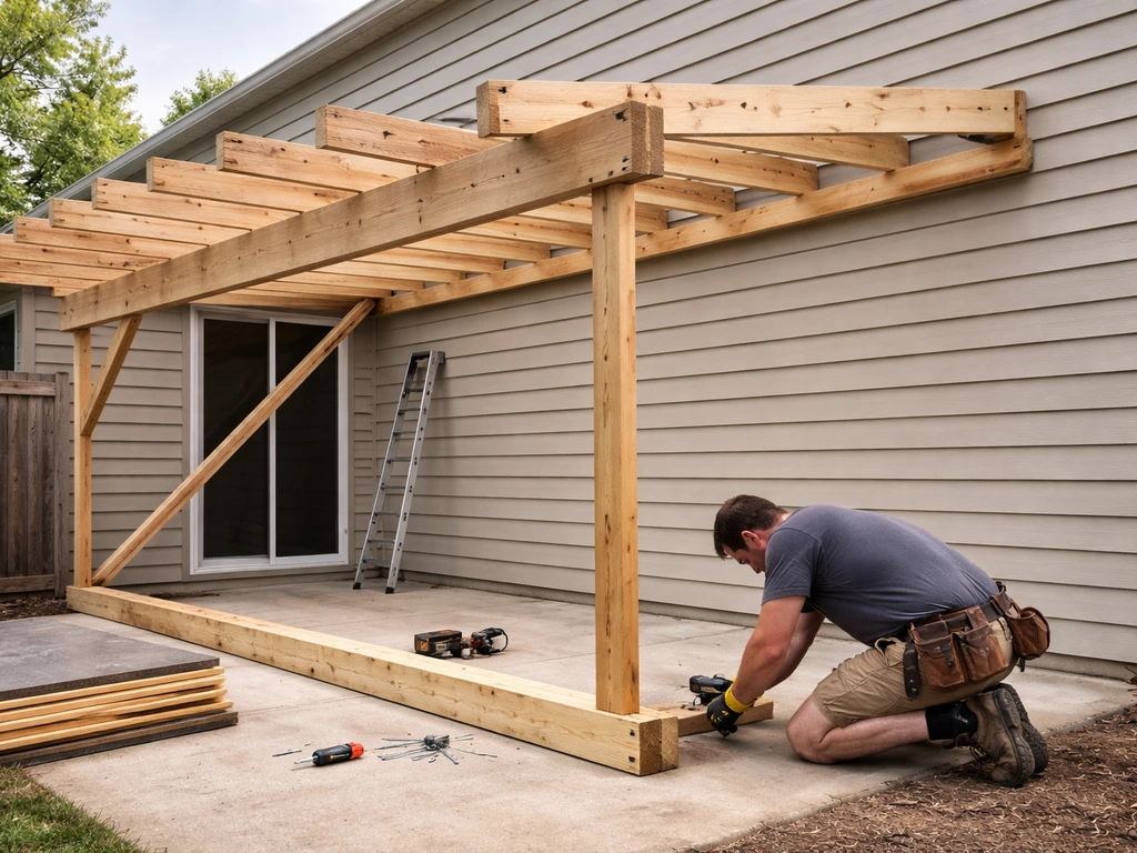 How to Build a Lean to Patio Cover: DIY Guide