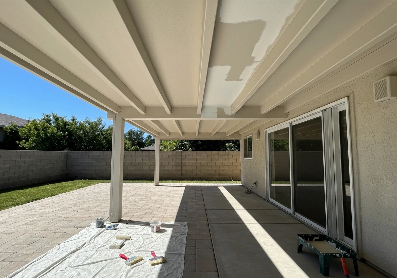 How to Paint a Patio Cover: Step-by-Step DIY Guide