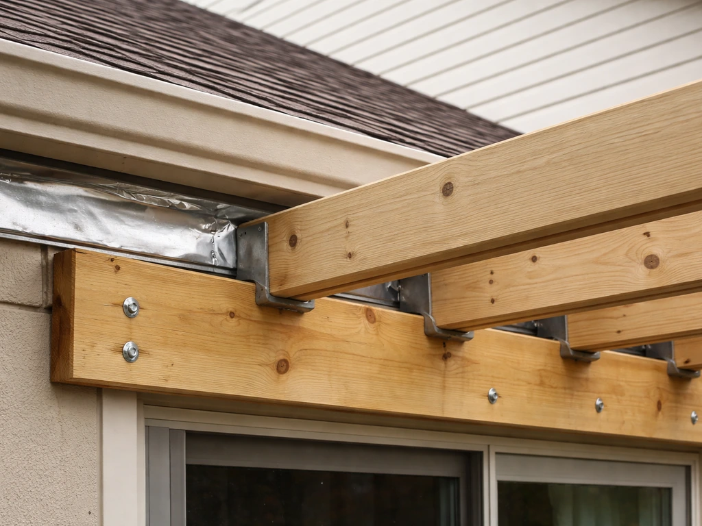 How to Attach a Patio Cover to the Roof: DIY Steps