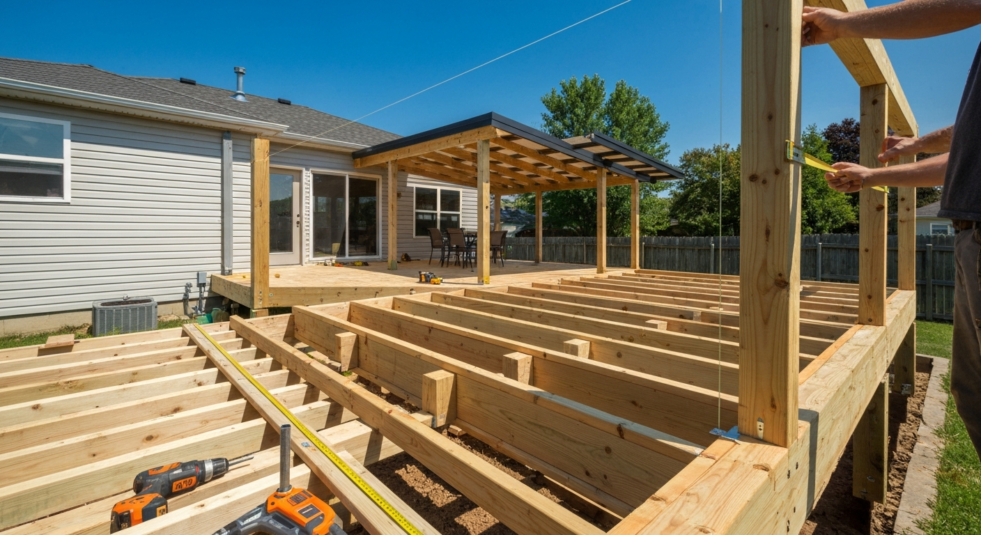 How to Extend a Patio Deck: DIY Planning, Build & Cover