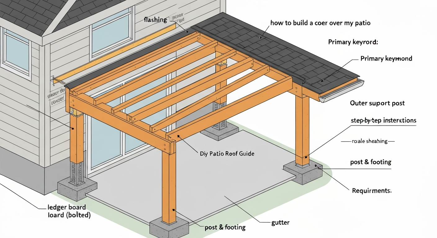 How to Build a Cover Over My Patio: DIY Guide & Plans