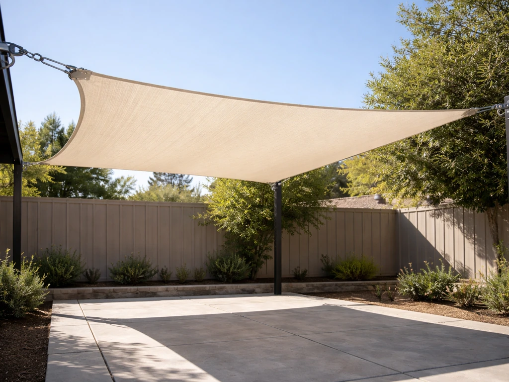 how to make a sail shade for patio