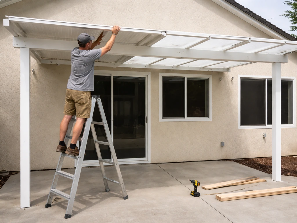 YouTube How to Build a Patio Cover: DIY Step by Step