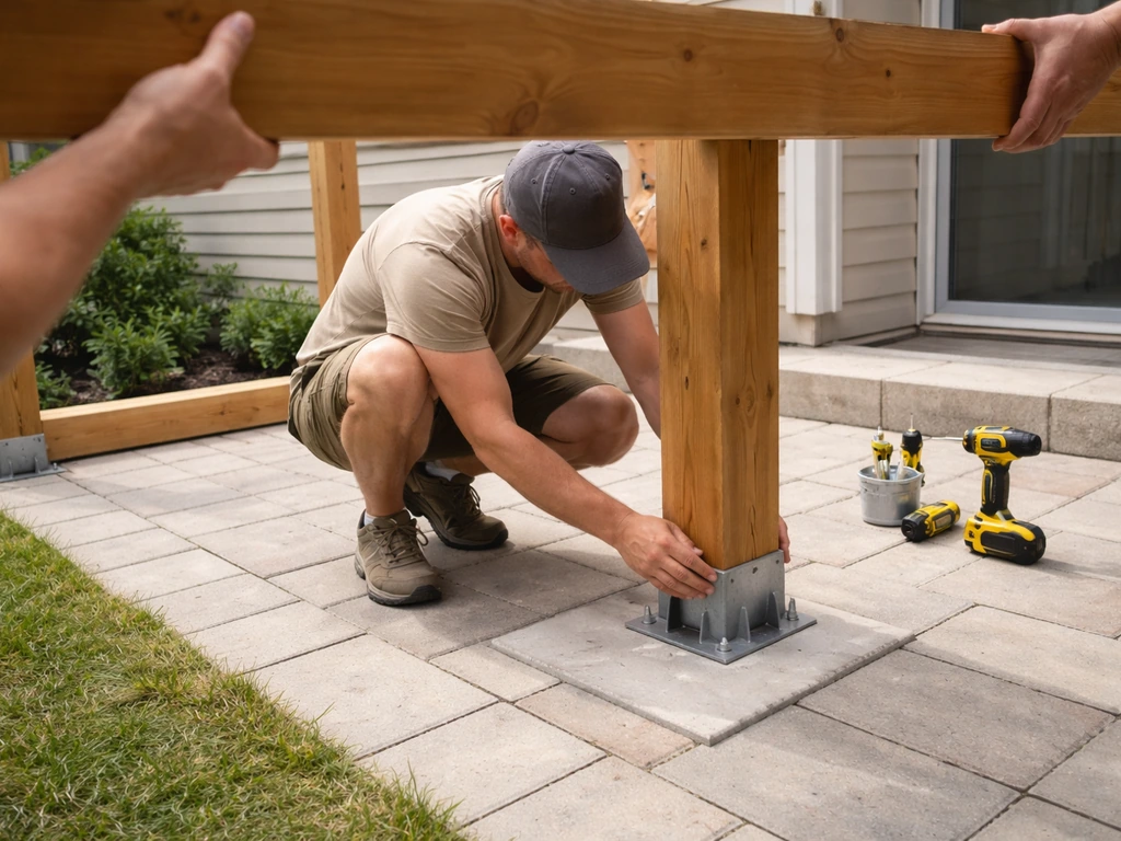 How to Put a Pergola on a Patio: Step-by-Step DIY Guide