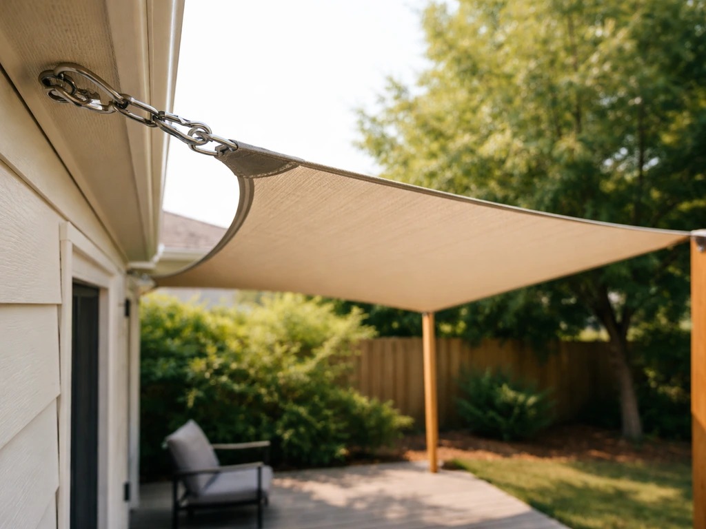how to install patio shade sails