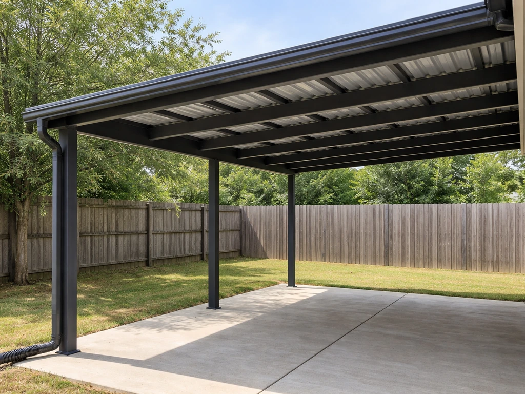 How to Build a Metal Roof Over a Patio Step by Step