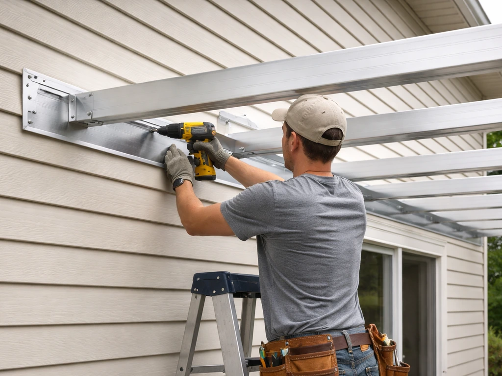 How to Attach a Patio Cover to a House: DIY Guide