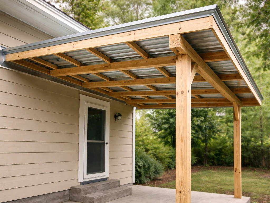 How to Build a Tin Roof Patio Cover: DIY Step-by-Step